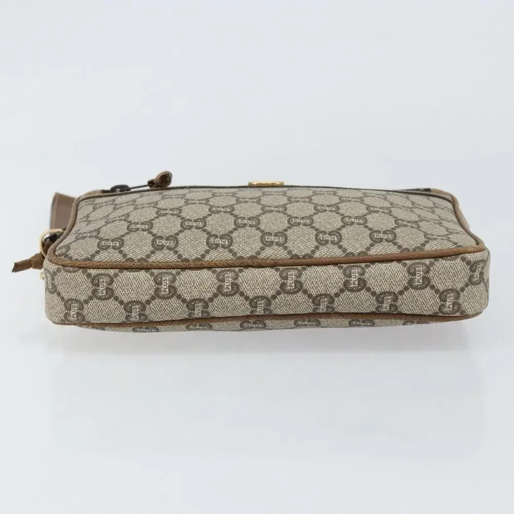 Gucci GG Plus Clutch Bag Beige